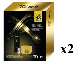 2 x Tahe Magic bx gold pack mantenimiento 3 productos por 15.98€