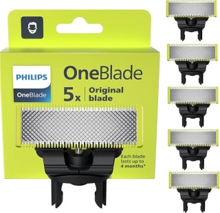 Philips OneBlade Vervangmesjes QP250/50 – 5 stuks voor €37,99 bij Amazon Expired