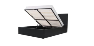 Lit Martin 160x200cm avec Coffre de Rangement, Sommier Inclus à 339,12€