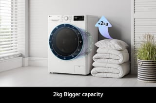 LG EZDispense 11kg 1400rpm AI DD Steam Washing Machine + 5 Year Warranty - W/Code via