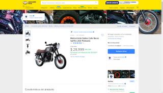 Italika Cafe Racer 250cc por $28,999 | Oferta Mercado Libre