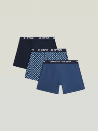 Diverse 3-Packs G-Star boxershorts voor €11,98 in de G-star outlet
