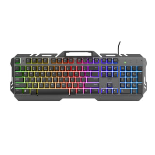 Teclado Trust GXT 853 Esca Metal Rainbow Gaming por 7.99€