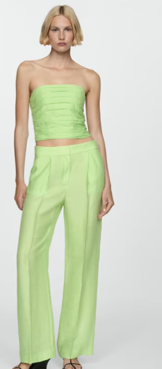 Top crop drapeado por 4.99€