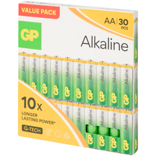 GP batterijen AA 30 stuks voor €4,99 bij de Action