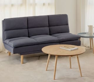 Sofá reclinable de 2 plazas en tela Veka por solo 144.95€