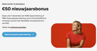 50 euro na aanmelding bij NIBC