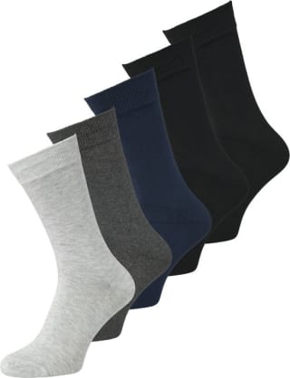 JACK & JONES sokken JACBASIC - set van 5 multi voor €10,35 bij Bol