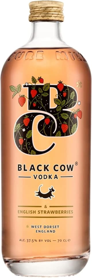 Black Cow & English Strawberries Vodka 70cl £16.72