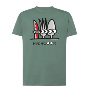 Camiseta para Hombre Kukuxumusu Hitchcook por 9.99€