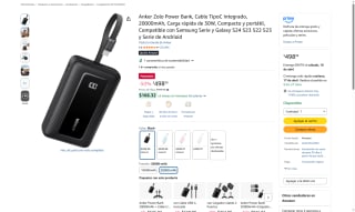 Anker Zolo Power Bank 20000mAh por $499 | Oferta Amazon