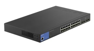 Linksys Gigabit-Ethernet-Switch LGS328PC-EU voor €69,95 bij iBOOD