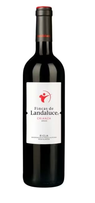 12 Botellas de Fincas de Landaluce Crianza 2022 por 62€