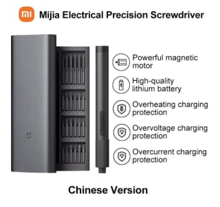 Destornillador Eléctrico Xiaomi Mijia por 21,22€