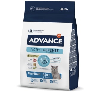 Advance Cat Adult Sterilized pienso para gatos adultos con pavo 10kg por 38,94€