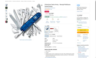 Navaja Victorinox 33 Usos por $2,370 | Oferta Amazon