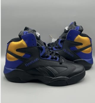 Baskets rétro Reebok Shaq Attaq Pump, LSU to Lakers à 85,40€