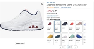Skechers Stand On Air dames sneaker voor €47,99 bij Amazon