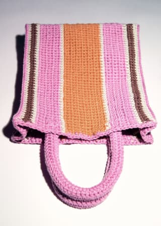 Bolso shopper crochet por 9.99€