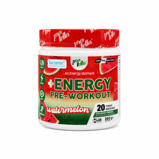 Protella - Pre Workout 280 g - Pre-entreno con cafeína sabor sandía por 6.99€