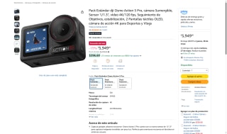 DJI Osmo Action 5 Pro 4K por $3,953 | Amazon