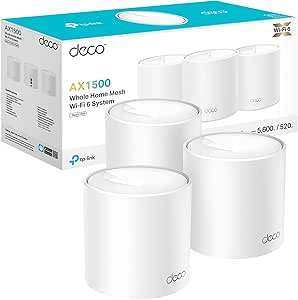 TP-Link Deco X1500 (3-Pack) Sistema WiFi 6 Mesh IA por 112.04€