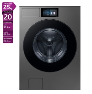 LAVADORA CARGA FRONTAL SAMSUNG BESPOKE AI 25KG GRAFITO $799.990 en Ripley, Chile