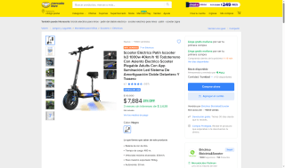 Scooter Eléctrico Iscooter Ix3 por $7,884 | Mercado Libre