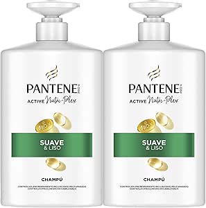 Pantene Pro-V Suave Y Liso Champú 2X1000ml Dispensador por 14.99€