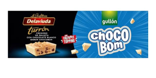 Delaviuda Turrón ChocoBomb de Chocolate blanco con galletas y topping crujiente 3.09€