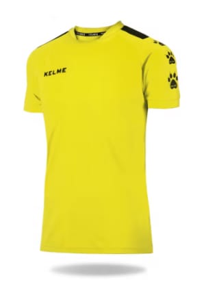 Camiseta unisex Lince Kelme - Amarillo por 9.90€