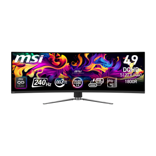 MSI MPG 491CQPX QD-OLED por 764.10€ en MSI