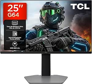 TCL 25" QD-Mini-LED 25G64 Gaming Monitor, Full HD Resolution, 300Hz por 149€