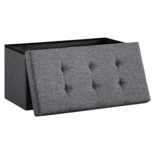Puf Baúl Otomano Plegable de Almacenaje por 12,35€