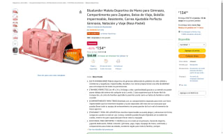 Maleta deportiva Bluelander por $134 | Descuento Amazon