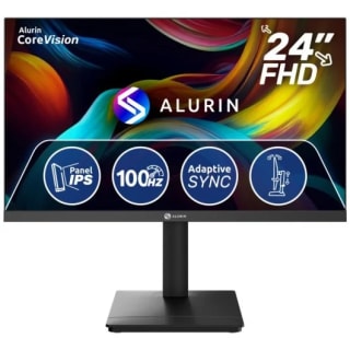 Monitor Alurin CoreVision 24 FHD 23.8" LED IPS FullHD 100Hz Regulable por 50,99€