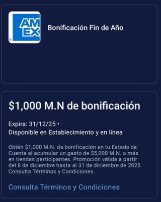 Bonificación de $1,000 al gastar $5,000 | American Express