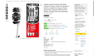 Cepillo Dental Colgate Max White por $50 | Oferta Amazon