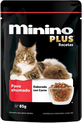 Minino Plus Pavo para Gatos por $182 | Oferta Amazon