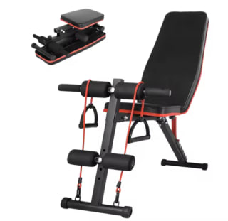 Banco de Mancuerna Plegable Inclinable 5490 SG001 por 40.67€