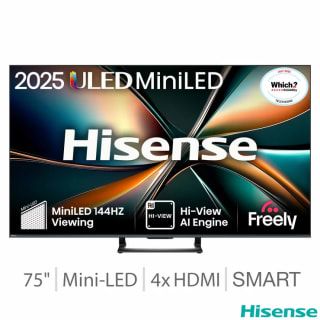 Hisense 75U7QTUK 75 Inch Mini LED 4K Smart TV for £699.98 with Checkout Discount
