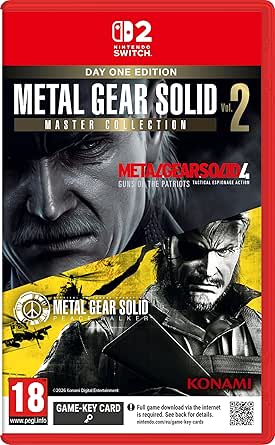 Metal Gear Solid: Master Collection Vol 2 Day One Edition (KeyCode) Nintendo Switch 2