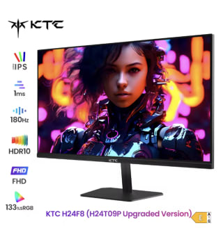Monitor Gaming KTC H24F8 FHD 23,8'' 180Hz por 62,18€