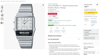Reloj Casio AQ-800E-7A por $947 en Amazon