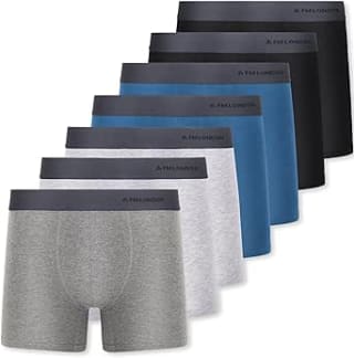 FM London Mens Boxers 7 Pack £15.99