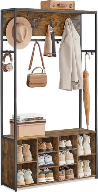 Songmics Vasagle - kapstok met schoenenrek voor €61,99