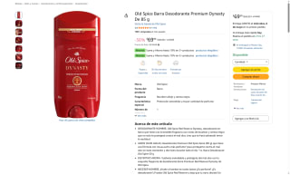 Desodorante Old Spice 85g por $70 | Oferta Amazon
