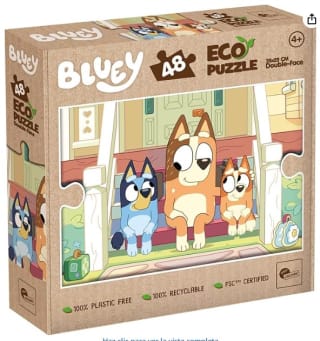 Puzzle BLUEY marca Lisciani de 48 Piezas de Doble Cara por 4.99€