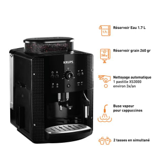 Machine à café à grain, Essential, 3 boissons à 249,99€