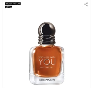 Emporio Armani Stronger With You Intensely 100ml por 54,55€